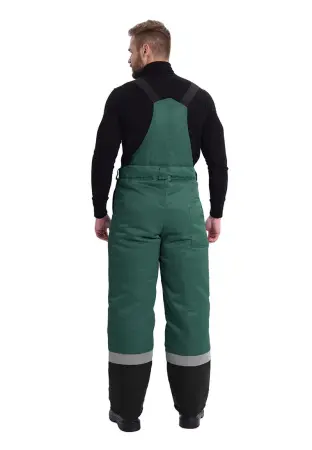 Костюм ЗИМНИК зимний с БР (т.зеленый/черный)