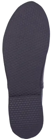 Тапочки нат.кожа закрытые микропора (черный)