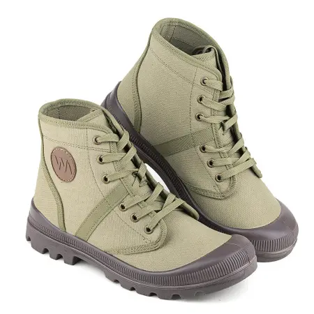 Кеды ЛИДЕР WG3-03-T ПУ (хаки)