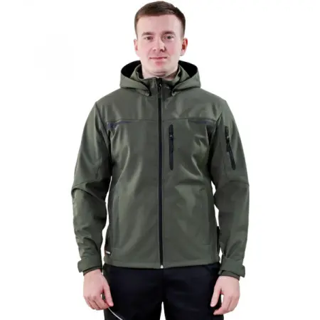 Куртка BRODEKS софтшелл KS 207 (хаки)