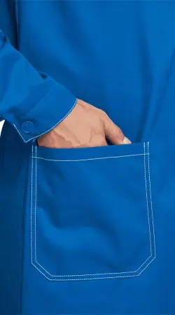 Халат RONTA HL542 (василек/т.синий)