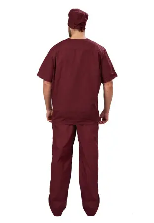 Костюм Хирургический универсальный (бордовый) женские медицинские