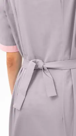 Костюм САНДРА женский с БР (серый/розовый) женские медицинские