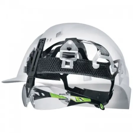 Каска защитная UVEX ФЕОС IES с храповиком (белый)