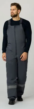 Полукомбинезон ЭКСПЕРТНЫЙ-ЛЮКС зимний (т.серый)