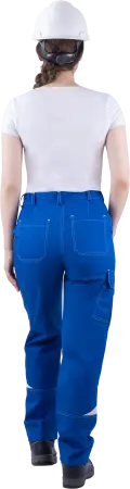 Брюки ТУРБО SAFETY женские (василек/синий)