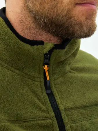 Толстовка H23010 флисовая (хаки)