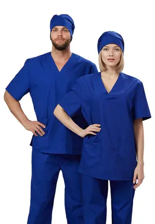 Костюм Хирургический универсальный (васильковый) женские медицинские