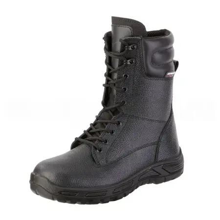 Ботинки ЭНФОРСЕР 201 с высоким берцем ПУ (черный)