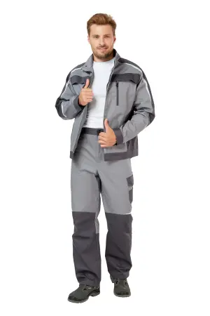 Костюм ФИЛИГИР с БР (серый/т.серый)