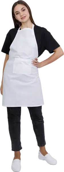Фартук БЯЗЬ (белый)