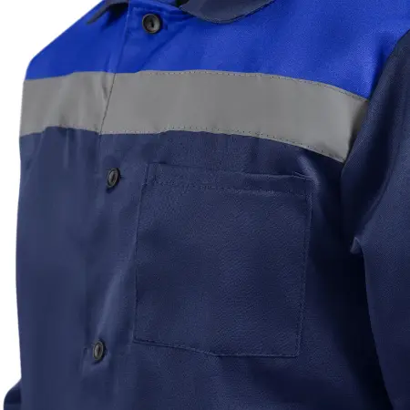 Костюм СТАНДАРТ-2 СОП с БР (т.синий/василек) Костюм СТАНДАРТ-2 СОП с БР (т.синий/василек)