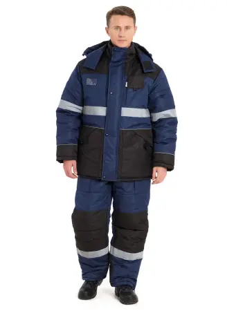 Костюм НОРДМЕН зимний с СОП с ПК (синий/чёрный)