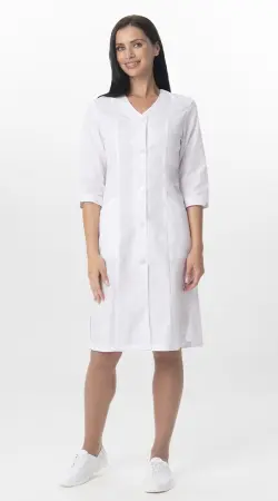 Халат АДАЖИО (белый) женские медицинские
