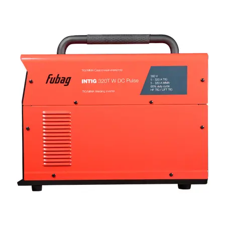 Инвертор FUBAG INTIG 320 T W DC PULSE НАКС+Горелка FB TIG 400W 4m+адаптер+Блок Cool 70+тележка