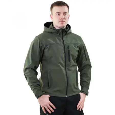 Куртка BRODEKS софтшелл KS 207 (хаки)