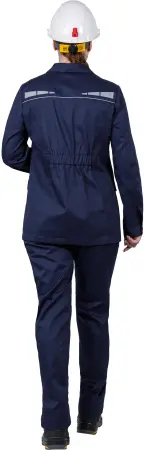 Костюм ОПЕРАТОР женский с БР (т.синий)