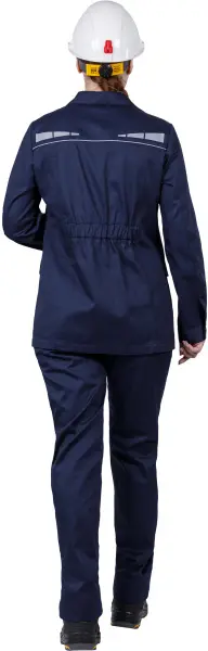 Костюм ОПЕРАТОР женский с БР (т.синий)