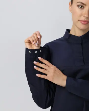 Костюм ХАССП-СТАНДАРТ NEW женский с БР (т.синий)