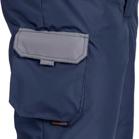 Костюм ФРЕЙЗЕР с ПК утепленный (т.синий/серый)