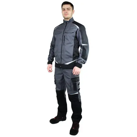 Куртка BRODEKS KS 202 (серый/черный)