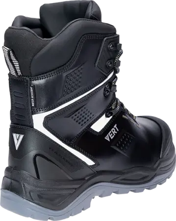 Ботинки VERT ПУ/ТПУ шерст.мех с КП и КС (черный)