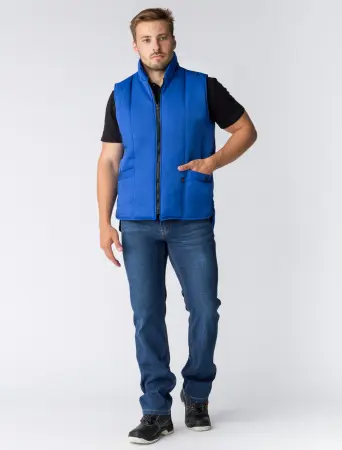 Жилет Универсальный зимний (васильковый)