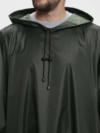 Плащ-пончо влагозащитный (хаки)