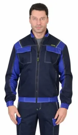 Куртка КАРАТ (т.синий/василек)