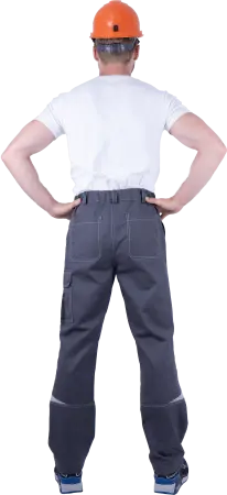 Брюки ТУРБО SAFETY (серый/т.серый) Брюки ТУРБО SAFETY (серый/т.серый)
