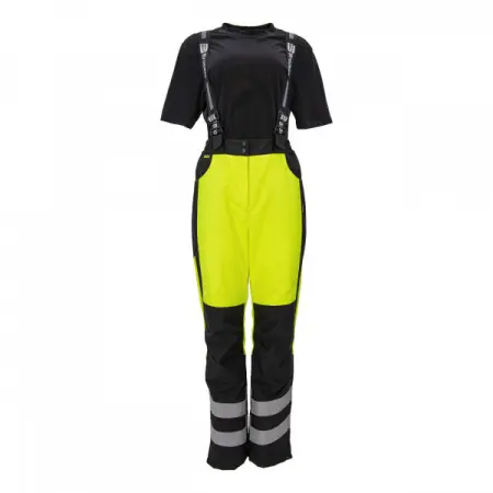 Брюки сигнальные BRODEKS KW 330 женские зимние (желтый/черный) Брюки сигнальные BRODEKS KW 330 женские зимние (желтый/черный)
