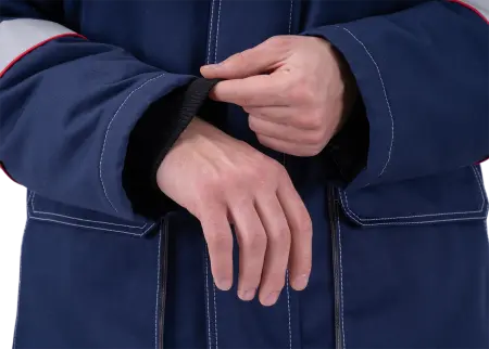 Костюм НАДЫМ зимний (т.синий/серый)