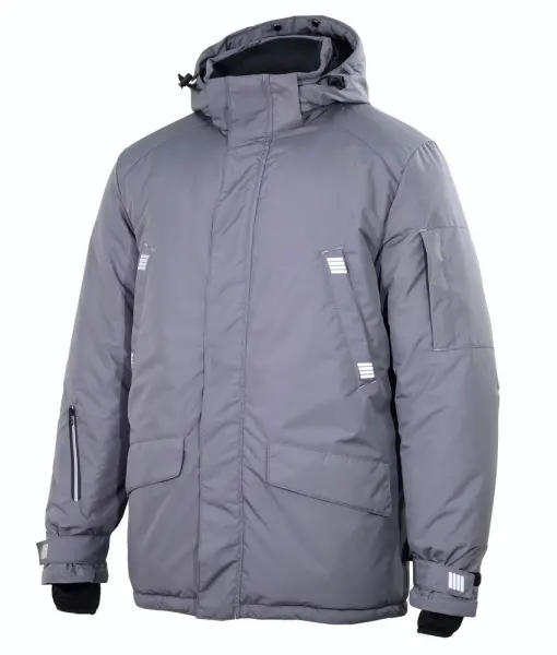 Парка Brodeks KW 204 зимняя (серый) Парка Brodeks KW 204 зимняя (серый)