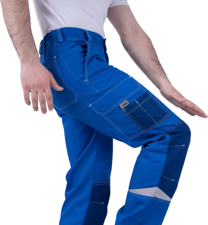 Брюки ТУРБО SAFETY (василек/синий)