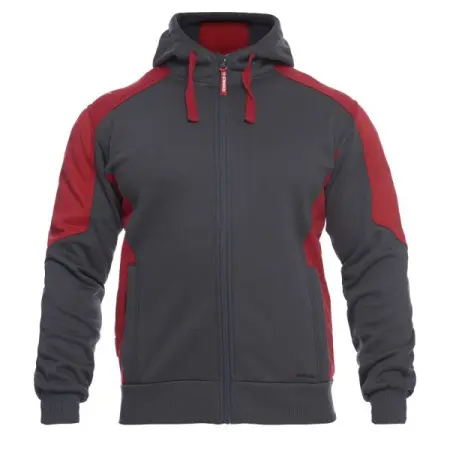 Толстовка ENGEL GALAXY 8820-233 (серый/красный)