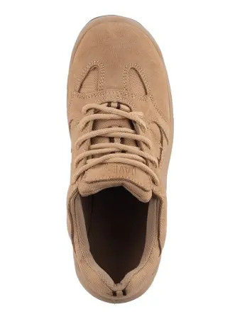 Полуботинки КОБРА ПУ/ПУ натуральная кожа/текстиль (бежевый)