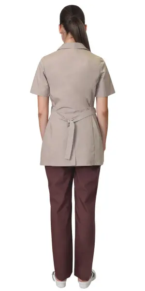 Костюм СИРИУС-ЛИРА женский с БР (бежевый/шоколадный)