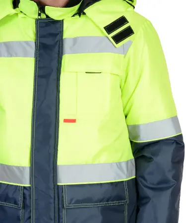 Костюм СИРИУС-ТЕРМИНАЛ СОП зимний с ПК (синий/лимонный)