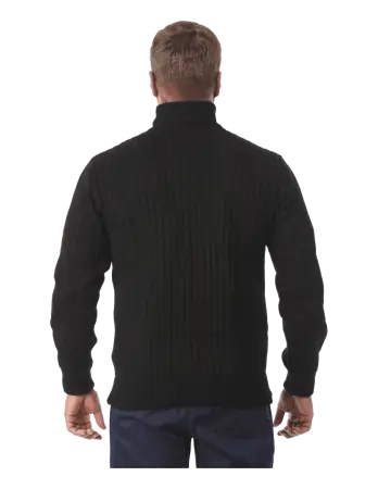 Свитер РЫБАКА зимний (черный)