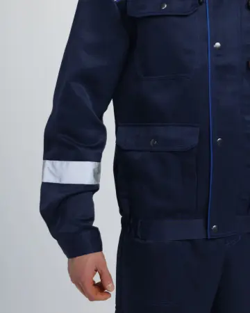 Костюм ТИТАН-2 СОП CH с капюшоном с ПК (т.синий/васильковый) Костюм ТИТАН-2 СОП CH с капюшоном с ПК (т.синий/васильковый)