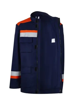 Костюм ЭНЕРГИЯ-Б 35,2 кал. с ПК (т.синий/оранжевый)