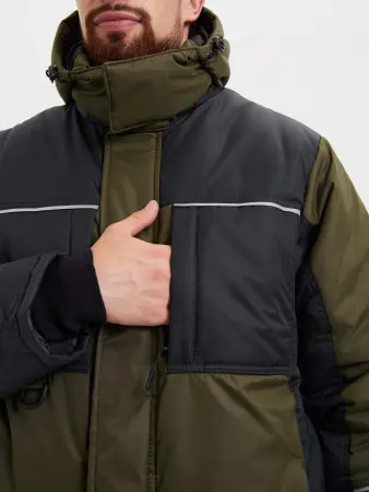 Костюм ДРИМ зимний с БР (хаки/черный)