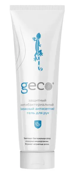 Гель GECO защитный антибактериальный 100мл