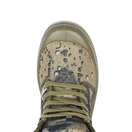 Ботинки ЛИДЕР 201 ПУ (зеленый кмф)