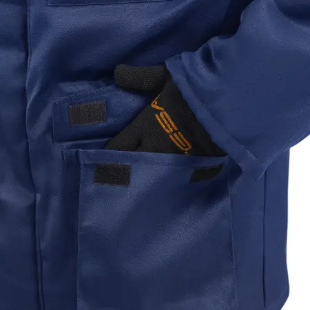 Костюм БУРЯ-СП СОП с ПК 3кл.защиты утепленый (т.синий/васильковый) Костюм БУРЯ-СП СОП с ПК 3кл.защиты утепленый (т.синий/васильковый)