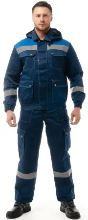 Костюм АНТЕЙ с СОП с ПК (синий/васильковый)