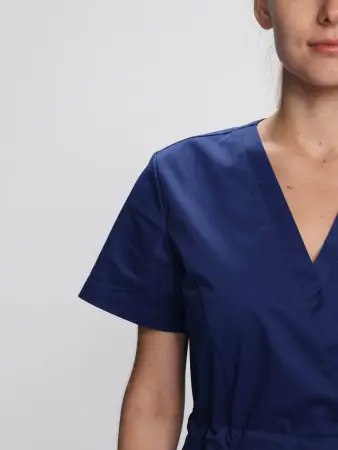 Костюм MEDLINE СИТИ-001 женский с БР (т.синий) женские медицинские