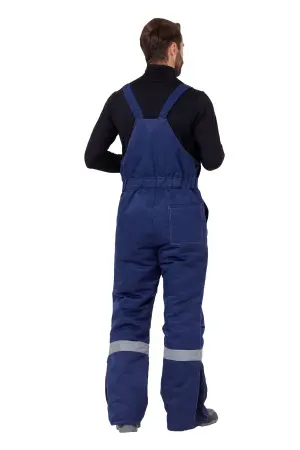 Костюм СТРАЙК зимний с ПК (т.синий/василек)