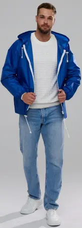 Куртка дождевик ЛИДЕР (синий)