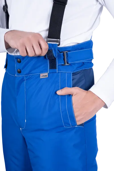 Брюки ЭДВАНС зимние (васильковый/синий)